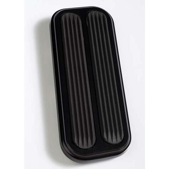 Lokar XBAG-6182 Midnight Series 66-77 Bronco Throttle Pedal Pad w/Rub