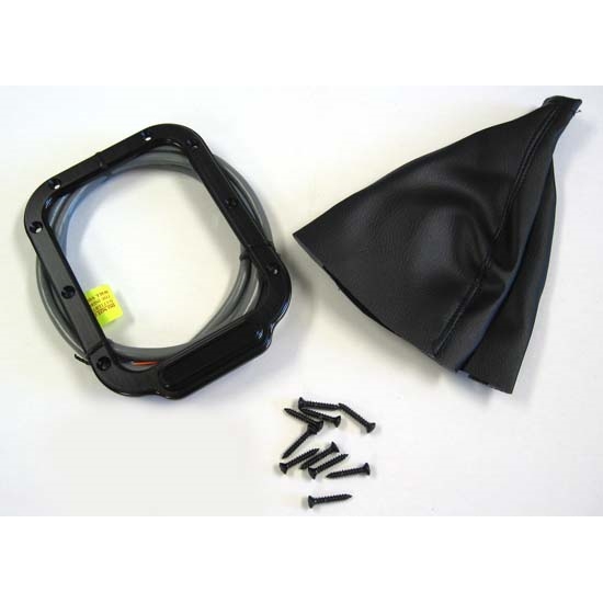 Lokar XCINB-1767 Midnight Series Horiz Rect LED Shifter Boot Kit, AOD