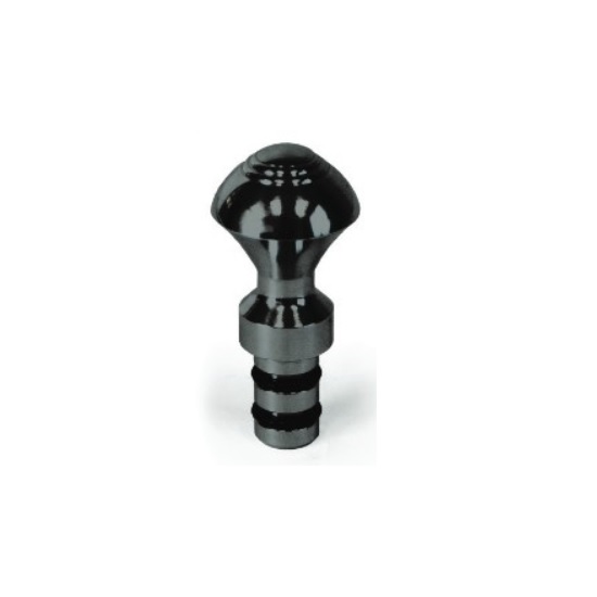 Lokar XDH-10 Aluminum Dipstick Handle with Inner Cable, Deco, Black