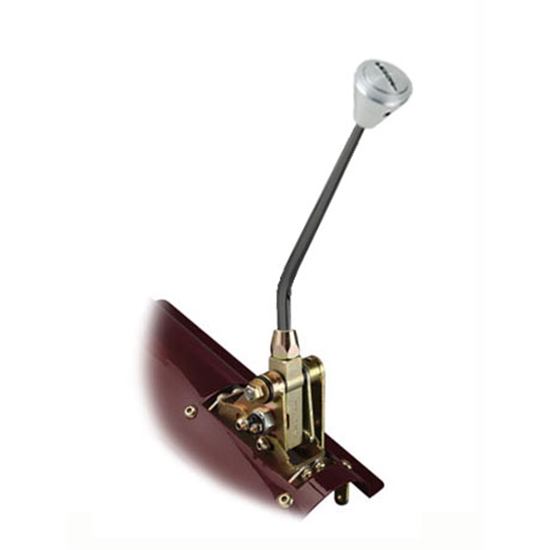 Lokar XFMS64L80DL Midnight Series Floor Mount Shifter, 4L80, 10 Inch