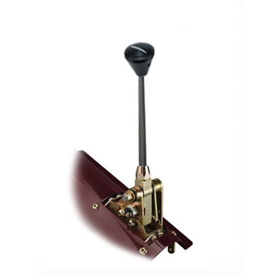 Lokar XFMS64L80FLB Midnight Series Floor Mount Shifter, 4L80E, 6 Inch