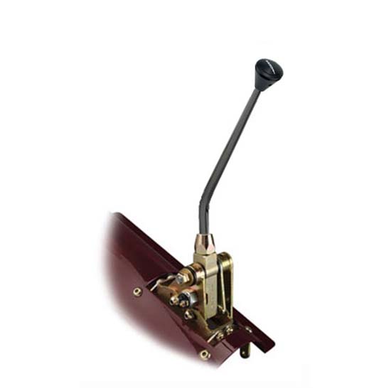 Lokar XFMS6700DLB Midnight Series Floor Mount Shifter, 700-R4, 10 Inch