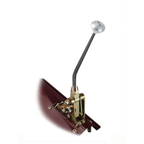 Lokar XFMS6700DM Midnight Series Floor Mount Shifter, 700-R4, 10 Inch
