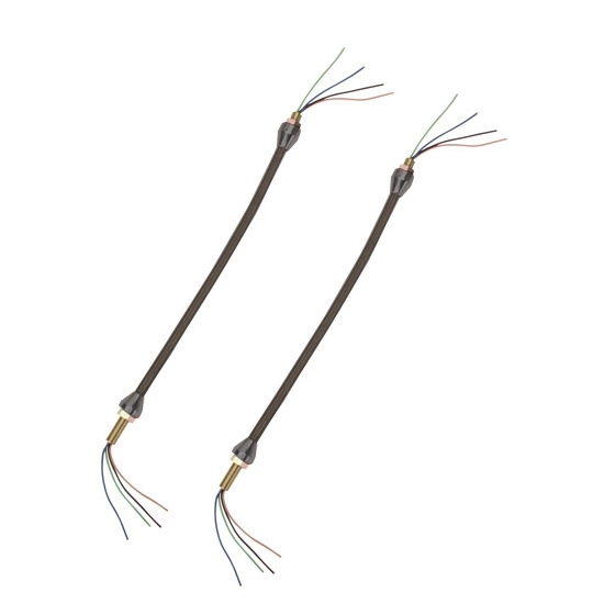 Lokar XHL-1900 Black Anchor-Tight Stainless Steel Headlight Braid