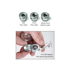 Lokar XIDH-2037 Lakester Vent Window Cranks GM/Ford 1949-Up Black