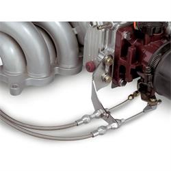 Lokar XTCB-40EFI Midnight Series Ford EFI Throttle Bracket 86-93, EGR