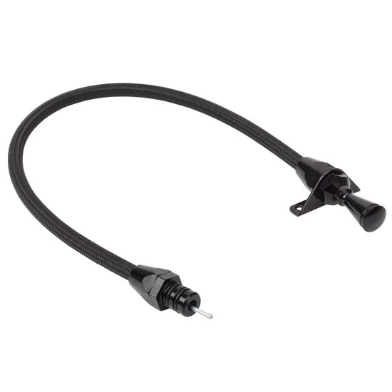Lokar XTD-345RFEFM36 Midnight Hi-Tech Dipstick Chrysler 45RFE Firewall