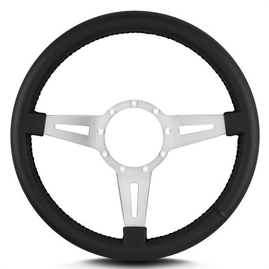Lecarra 43201 14 Inch Steering Wheel, Mark 4 Elegante, Black Wrap
