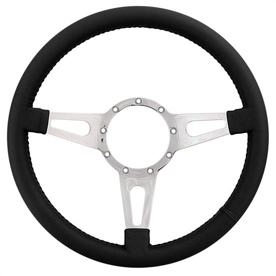 Lecarra 44201 14 Inch Steering Wheel, Mark 4 Supreme, Black Wrap