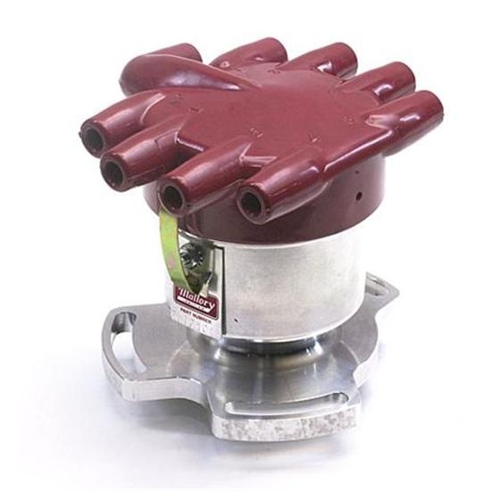 Mallory Ignition 2572101 3241 Flathead 3 Bolt Dual Point Distributor