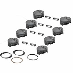 Mahle Pistons Forged Flat Top Pistons, SBC, 3.75 Stroke