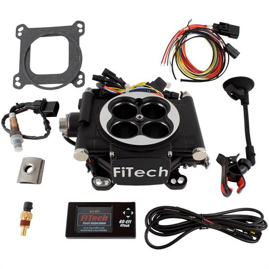 FiTech 30002 Go EFI 600 HP Self-Tuning Fuel Injection, Black