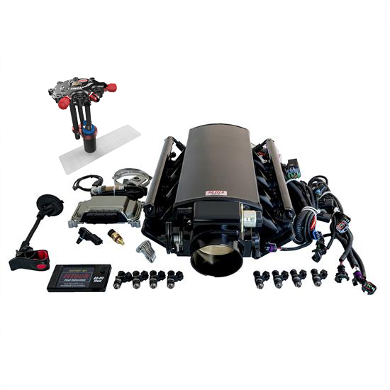 FiTech Ultimate LS EFI Fuel Injection System w/Hy-Fuel Tank, 750