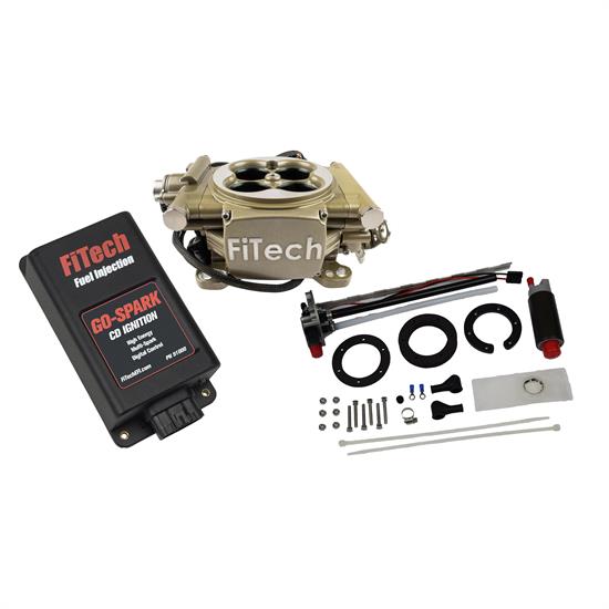 FiTech 93605 Easy Street EFI 600HP Gold w/ In Tank Kit w/CDI box