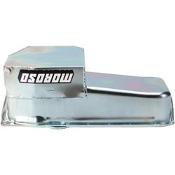 Moroso 21320 Circle Track Oil Pan, 1986-Up w/ One Piece Rear Main Seal