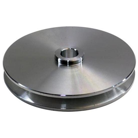 Aluminum Single Alternator Pulley, 5 Inch