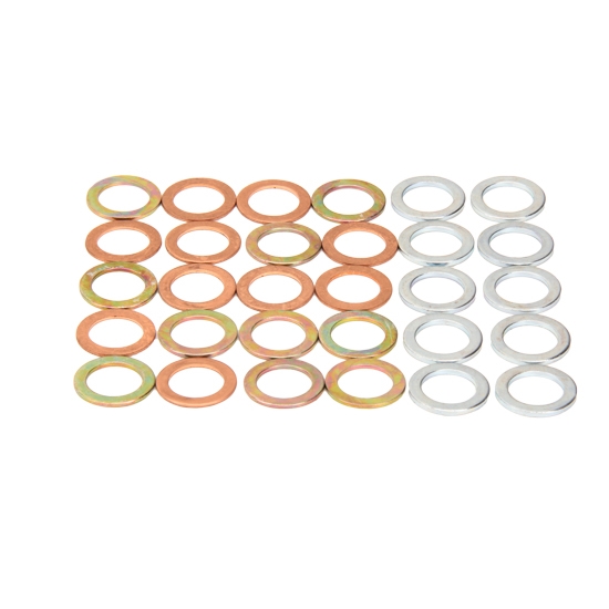 Spark Plug Indexing Washers, 14mm Flat Seat, 30 Pk
