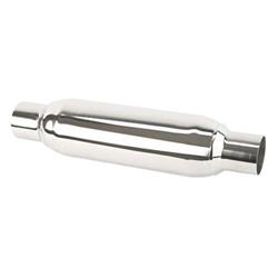 Moroso 94054 Hi-Flow 2-1/2 Inch Polished Stainless Mufflers