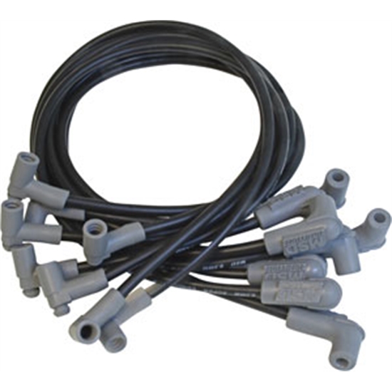 MSD 31243 Black Super Conductor SB Chevy With LP Distributror