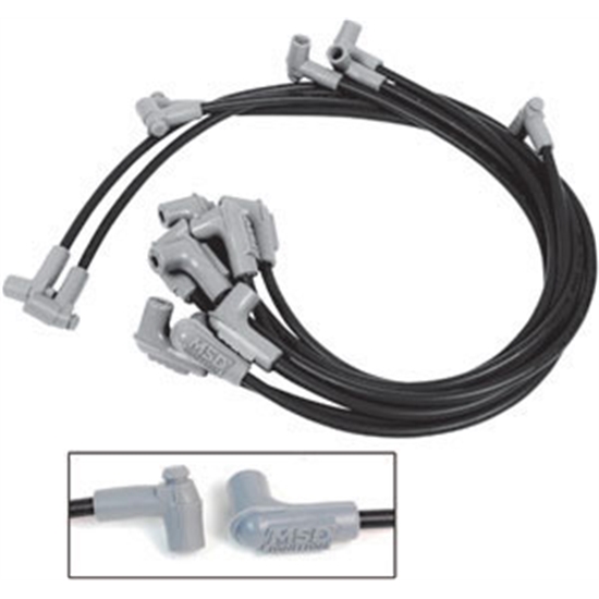 MSD 31353 Black Super Conductor Small Block Chevy, HEI