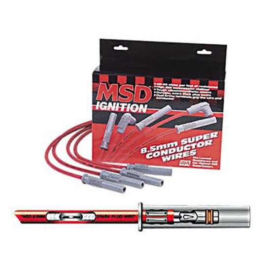 MSD 31459 Super Conductor Plug Wires Chevy Corvette 350 TPI