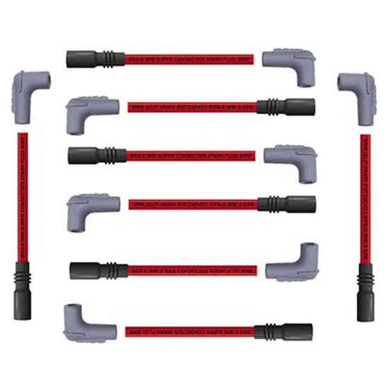 MSD 32129 Super Conductor Plug Wires, Univ. Chevy LT1 W/straight boot