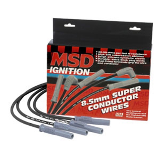 MSD 32273 Black Super Conductor Dodge, 2.0L DOHC