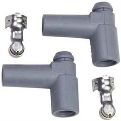 MSD 3320 Spark Plug Boot, 90 Degree, Non Logo 2/Card