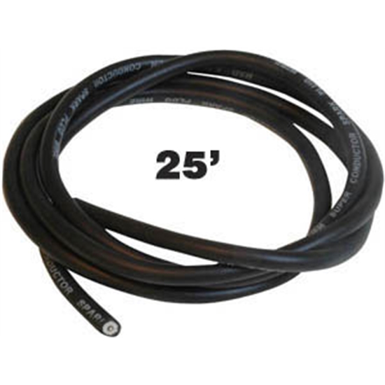 MSD 34013 Super Conductor Bulk Wire, Black 25Ft
