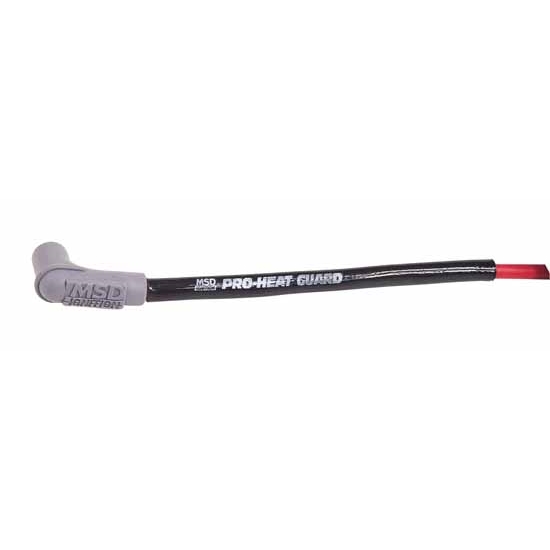 MSD 3411 Pro-Heat Guard, Hi-Temp Silicone Sleeve, 25Ft