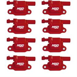 MSD 60151 Direct Ignition System Kit, SBC/BBC, RED