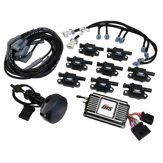 MSD 601523 Direct Ignition System Kit, SBF, 289-302, Black