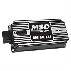MSD 64253 Digital Ignition Control w/ Rev Control, 6AL, Black
