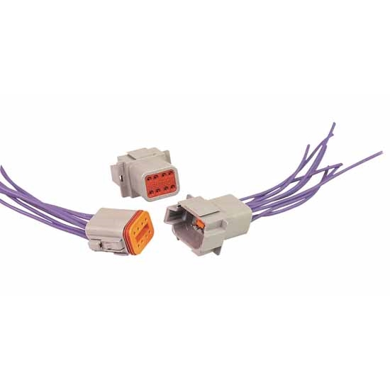 MSD 8180 6- Pin Deutsch Connector, 16 gauge
