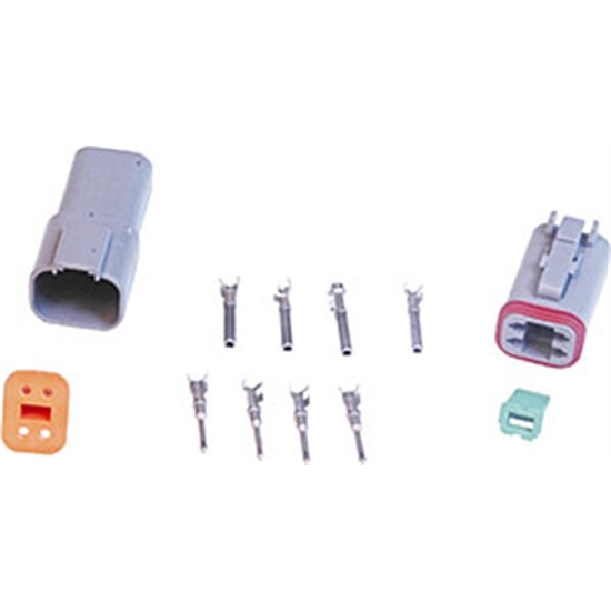 MSD 8181 4-Pin Deutsch Connector, 16 gauge