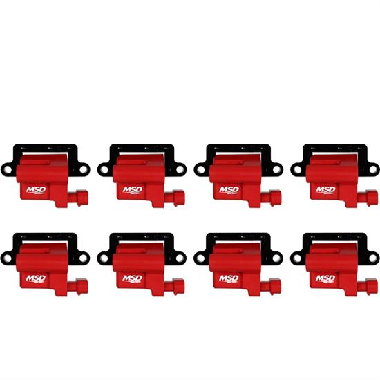 MSD 82648 Blaster LS Coil for 99-09 GM L-Series Truck, 8,Pack