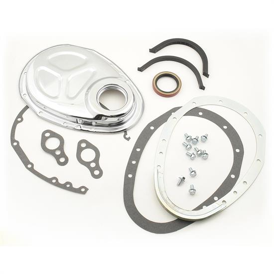 Mr Gasket 1099 Timing Cover, Quick Change, 2-Piece, SBC