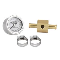 Mr Gasket 9710 Adjustable Fuel Pressure Regulator w/1564 Gauge