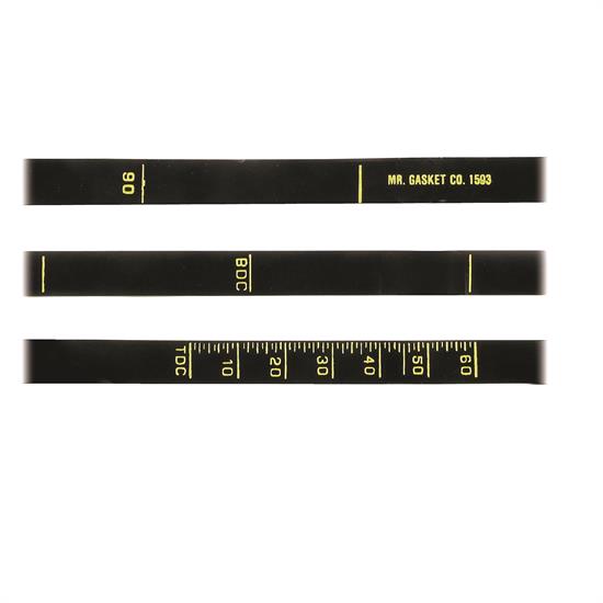 Mr Gasket 1593 Timing Tape, Big Block Chrysler, 7-1/4 Inch