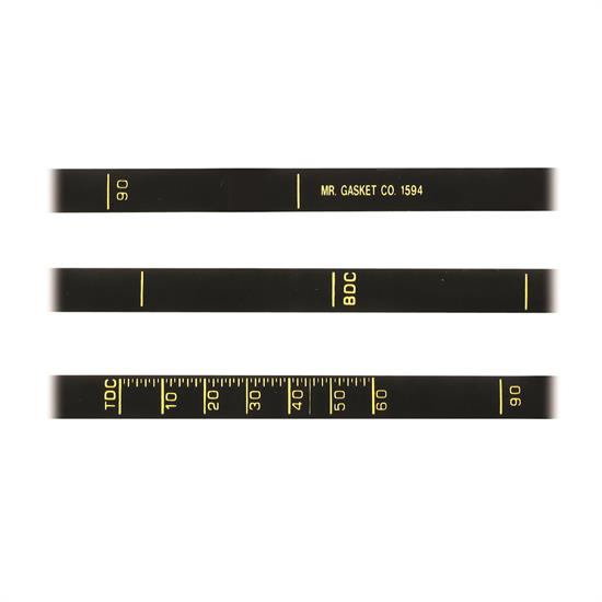 Mr Gasket 1594 Timing Tape Small Block Ford 6 3 8 Inch