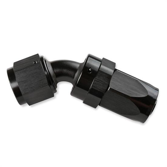 Mr Gasket 224510-BL -10 45 Degree Swivel Hose End, Black