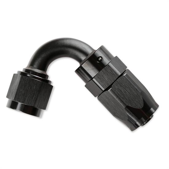 Mr Gasket 231206-BL -6 120 Degree Swivel Hose End, Black