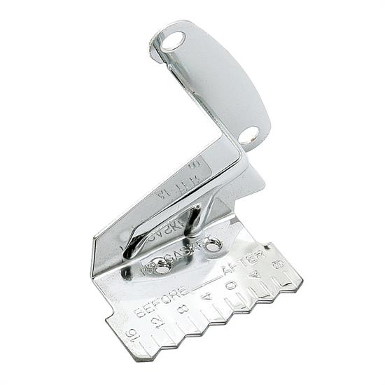 Mr Gasket 4593 Chrome Timing Tab, SBC, 8 Inch