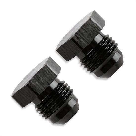 Mr Gasket 480404-BL -4 Flare Plugs, Black, Pair
