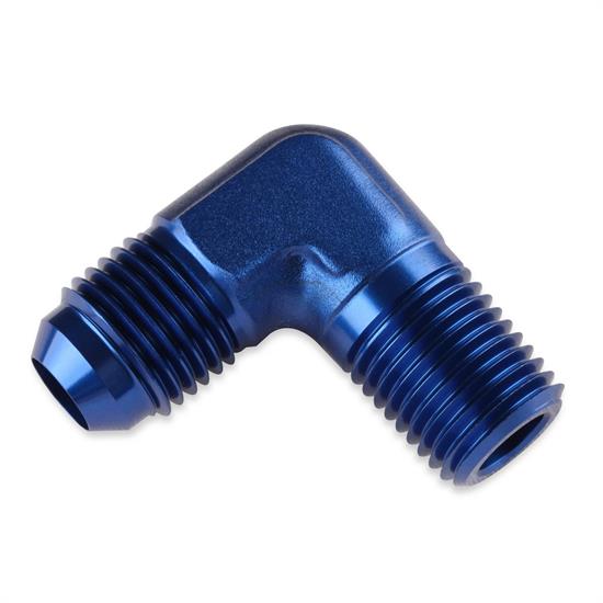 Mr Gasket 482207 90 Degree -8 AN to 1/4 Inch NPT Adapter