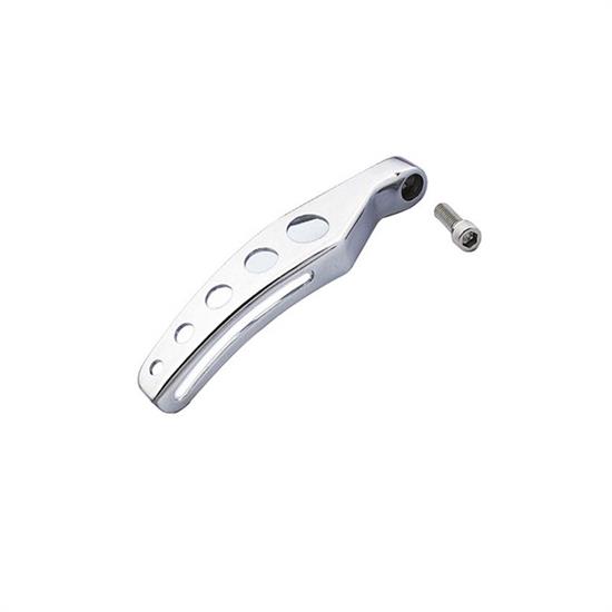 Mr Gasket 5177 Chrome Alternator Bracket, 1969-75 SBC