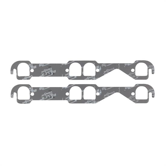 Mr Gasket 5903 Exhaust Gaskets, Small Block Chevy, 1.55 x 1.71 Inch