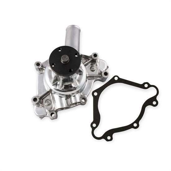 Mr Gasket 70340PG High Flow Water Pump Small Block Mopar Polished