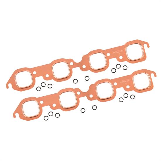 Mr Gasket 7158MRG Exhaust Gaskets, Big Block Chevy, Square Port