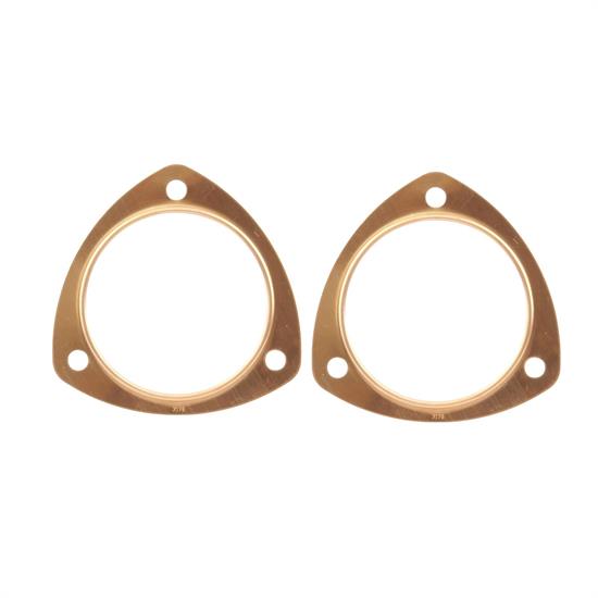 Mr Gasket 7178C Collector Gaskets, Copper, Triangle, 3-1/2 Inch
